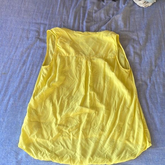 Yellow tank top. Brand - AMISU - Picture 3 of 3